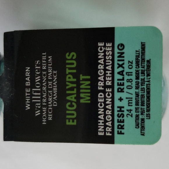 3 EUCALYPTUS MINT Wallflowers Fragrance Refill - Bath & Body Works - Picture 5 of 6
